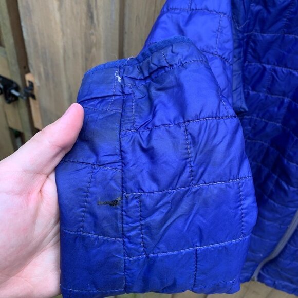 Patagonia Nano Puff Jacket Blue Large - Picture 6 of 7